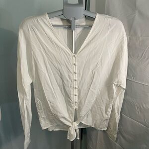 Beachlunchlounge Women’s white blouse size XS